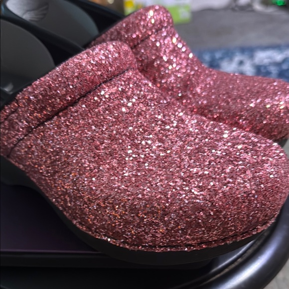 Dansko Glittery Pink Clogs - Picture 4 of 4